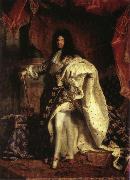 Hyacinthe Rigaud Louis XIV,King of France oil painting on canvas